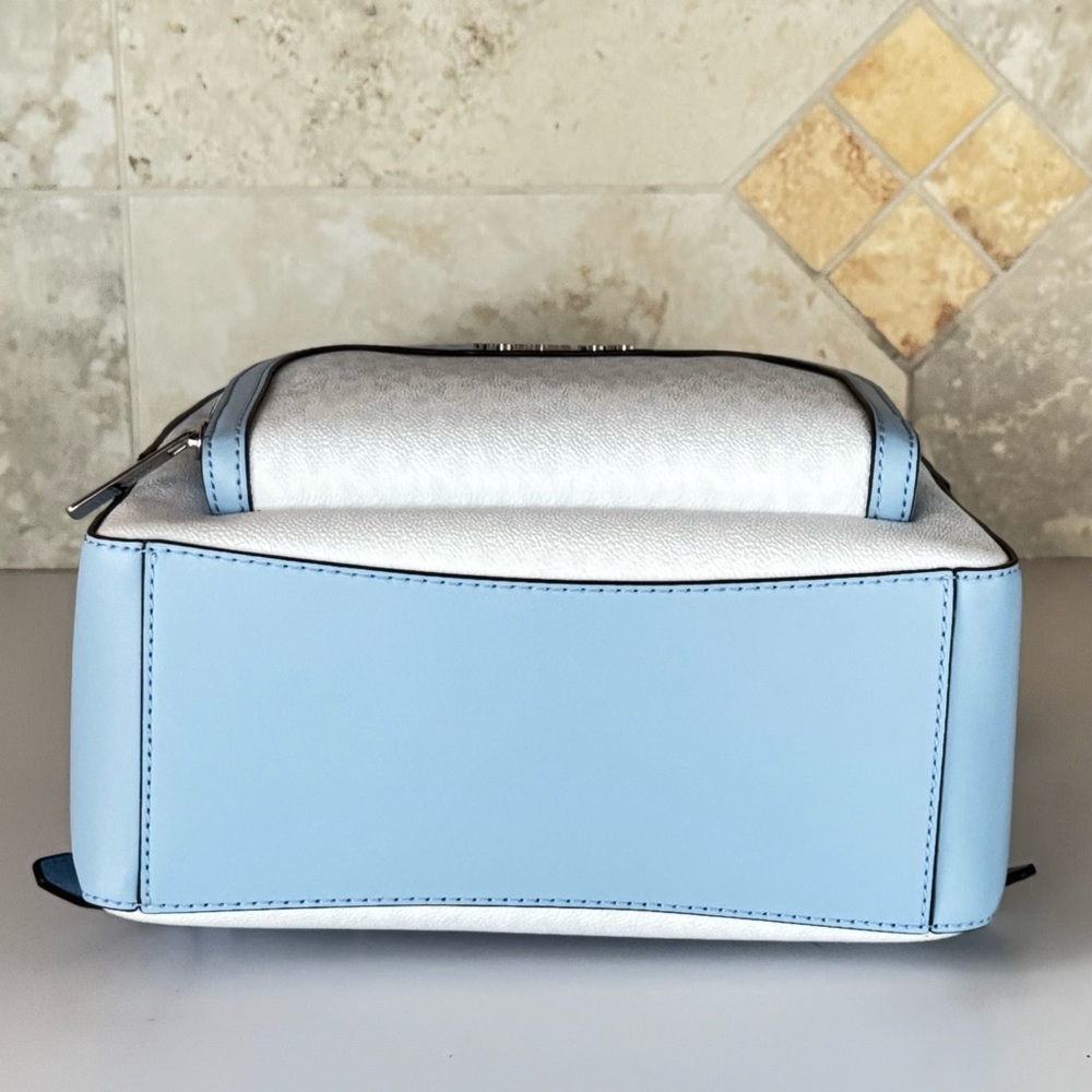 Michael Kors Jaycee MD Backpack MK Ombré Blue Multi - Picture 7 of 14